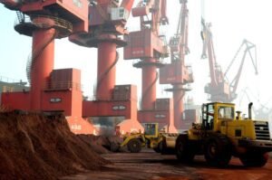 China retaliates against US tariffs by implementing export restrictions on essential rare earth materials.