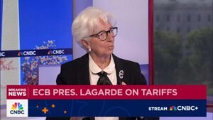 ECB’s Lagarde expresses hope that the dismissal of Fed’s Powell isn’t being considered