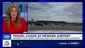 Flight Delays in Newark Caused by Air Traffic Control Issues