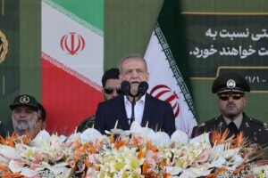 Iran’s President Pezeshkian asserts that Trump promotes peace while simultaneously issuing threats.