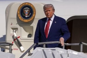 Trump claims Putin has become ‘completely UNHINGED’, contemplating additional sanctions on Russia.