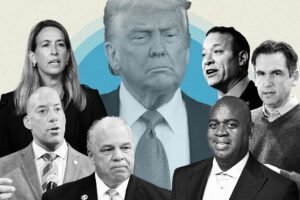Trump’s tumultuous economy is creating challenges for Democrats in New Jersey’s gubernatorial election.