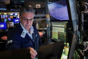 Wall Street gains over 1% as Trump retreats on EU tariffs.