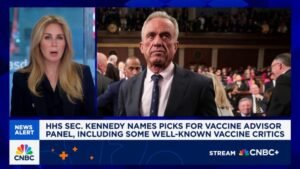 RFK Jr. announces appointments to the CDC vaccine committee following recent dismissals.