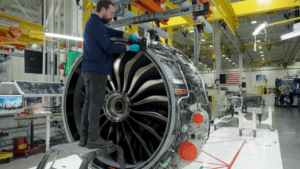 Trump promotes manufacturing jobs, yet aviation workers are difficult to recruit.