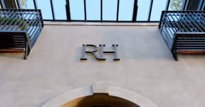 RH stock soars 17% as robust financial forecast outweighs revenue shortfall.