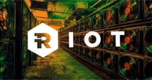 Riot Platforms reports earnings exceeding expectations by $1.19, with revenue surpassing predictions.